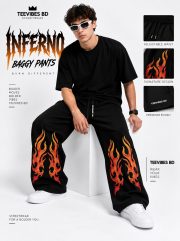 BAGGY PANT RED FIRE