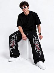 Crimson Flame Baggy Pant