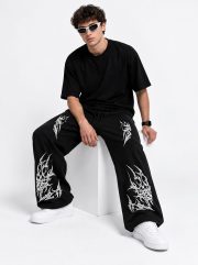 Shadow Flame Tribal Baggy Pant