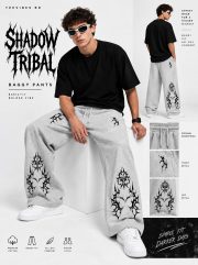 Shadow Tribal Baggy Pants - Image 3